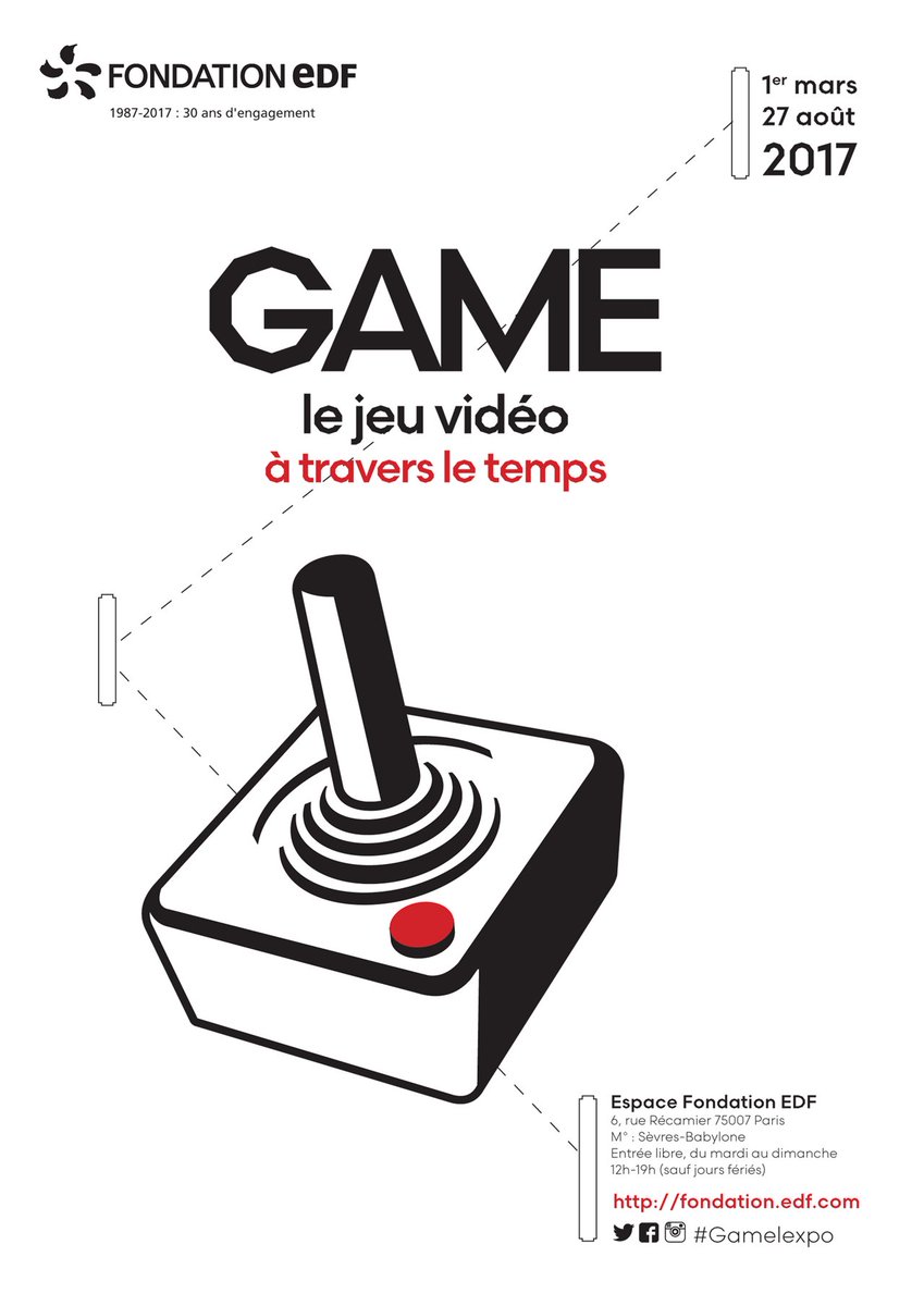 Akialam1's tweet photo. "Game" à la @Fondation_EDF : une #expo qui s'adresse aux geeks mais aussi au grand public ! #GameLexpo #JeuxVideos
https://t.co/wmq0mgMnS3 https://t.co/xskx5fPsYQ