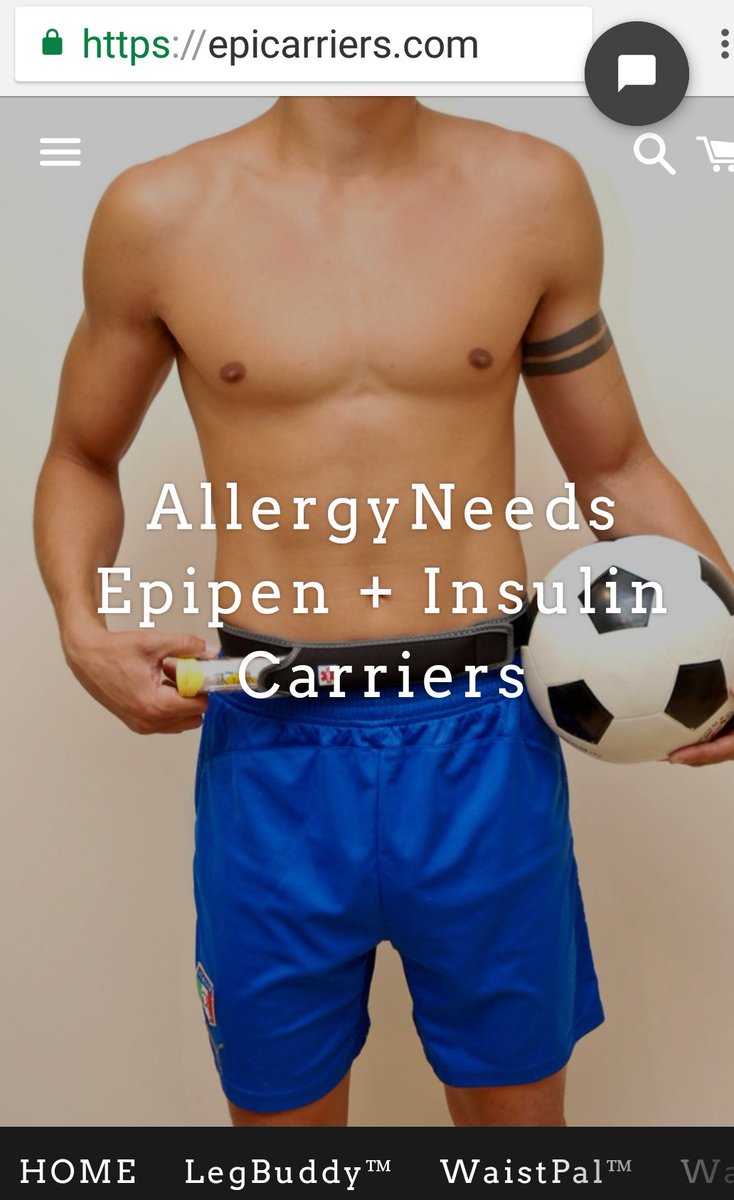 waistpal's tweet photo. @EpipenCare #Epipen Strap on inside underwear soft design &amp; outter Athletic  WaistPal https://t.co/p3J0KwDWgP