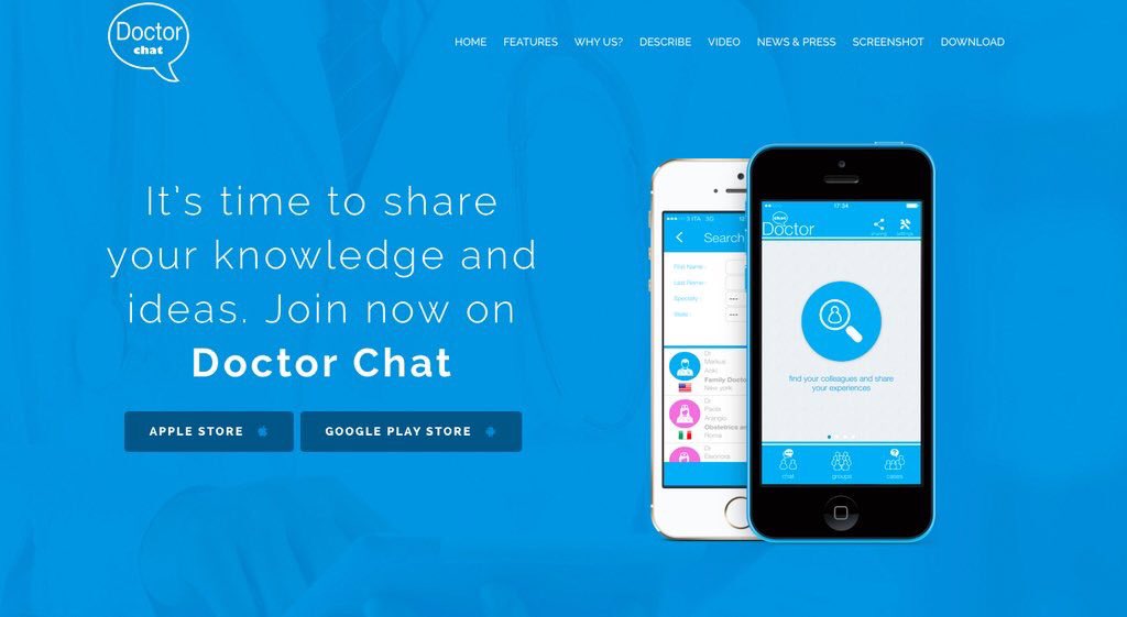 DoctorchatNews's tweet image. #Doctors, let's go #faster with #medicine #diagnosis ! Use @iDoctorChat and #exchange #easily with your #colleagues ! #StrongerTogether