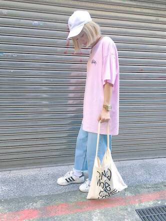 ストリートファッション Stussy Stussygirl可愛すぎ Stussyが好きな人rt Stussy可愛いやってみたいと思ったらrt