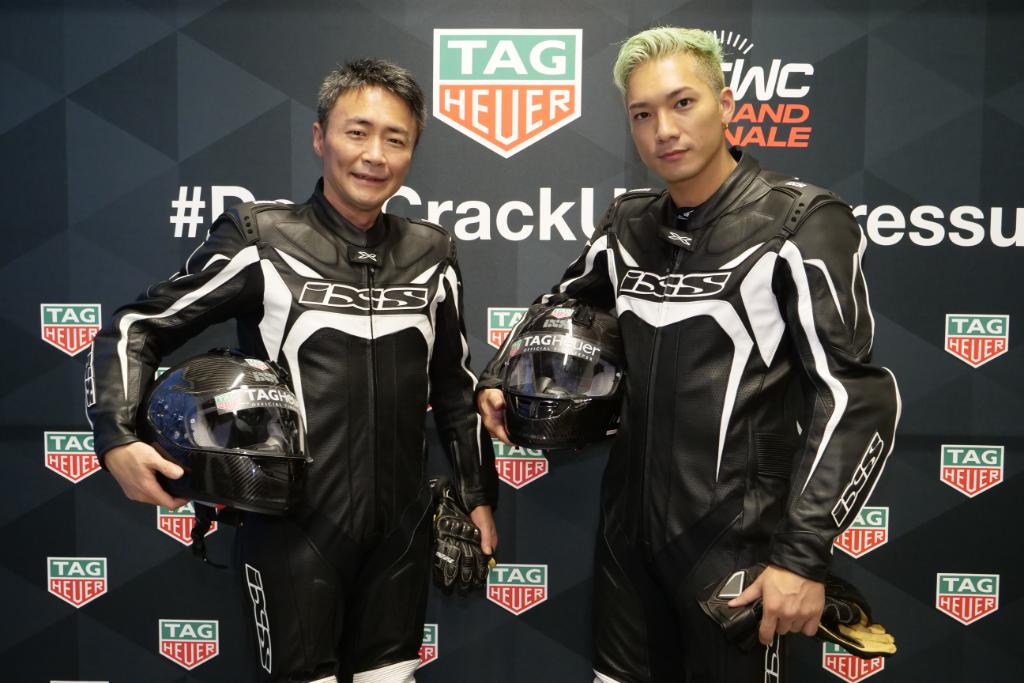 TAGHeuerJapan's tweet photo. 昨日行われた鈴鹿８耐の決勝戦にグランツーリスモのプロデューサーである山内一典氏とドーベルマンインフィニティのSWAY氏をお招きし、タグ･ホイヤーのVIPツアーにご参加いただきました。ムービーは近日公開予定。
#鈴鹿8耐 #山内一典 #SWAY #DOBERMANINFINITY https://t.co/JgwELH1jLe