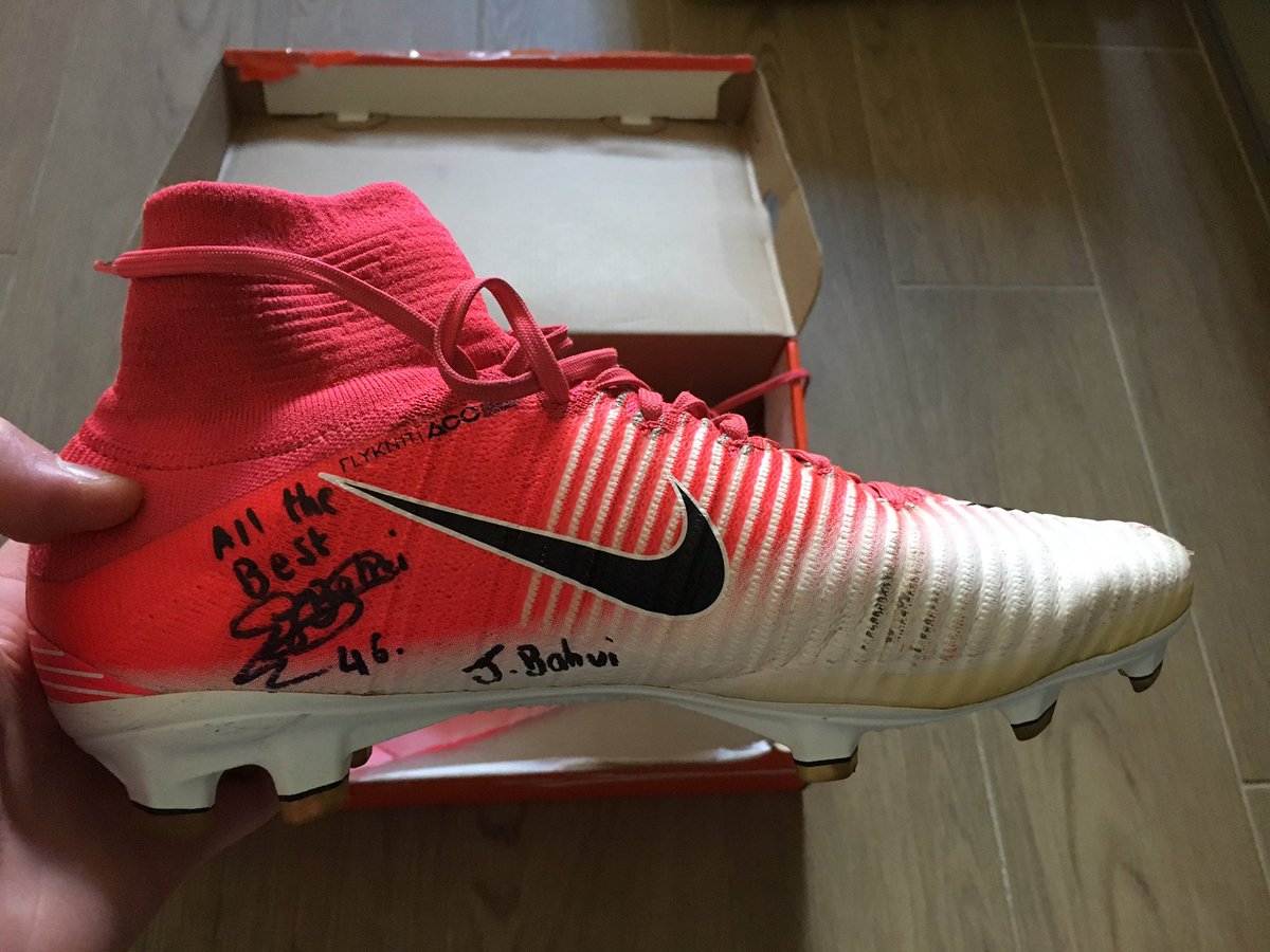 Thanks for the boots, @joshbohui. All the best for the season!