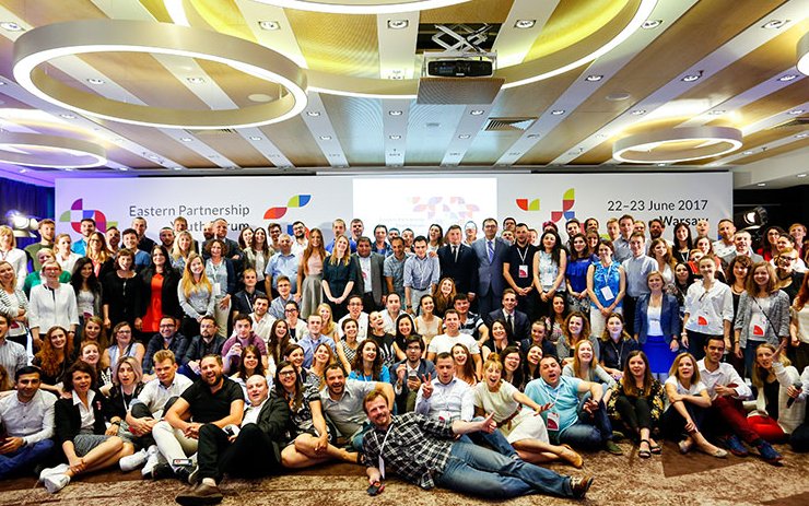 EuropeanYouthEU's tweet photo. Were you involved in this year's Eastern Partnership Youth Forum? Here's a summary of the event: https://t.co/k0zrUpR80b #EaPYouthForum https://t.co/esErnAo61X