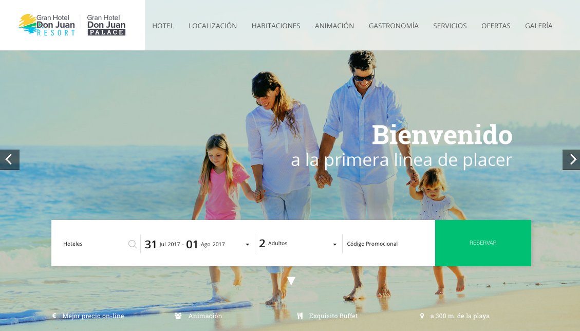 IdisoDigital's tweet photo. El nuevo desarrollo web para El Gran Hotel Don Juan de @donjuanhotels es nuestro último trabajo. Aquí podeís verlo 👉 https://t.co/WNOrIUsGif https://t.co/iWAdS2quuW