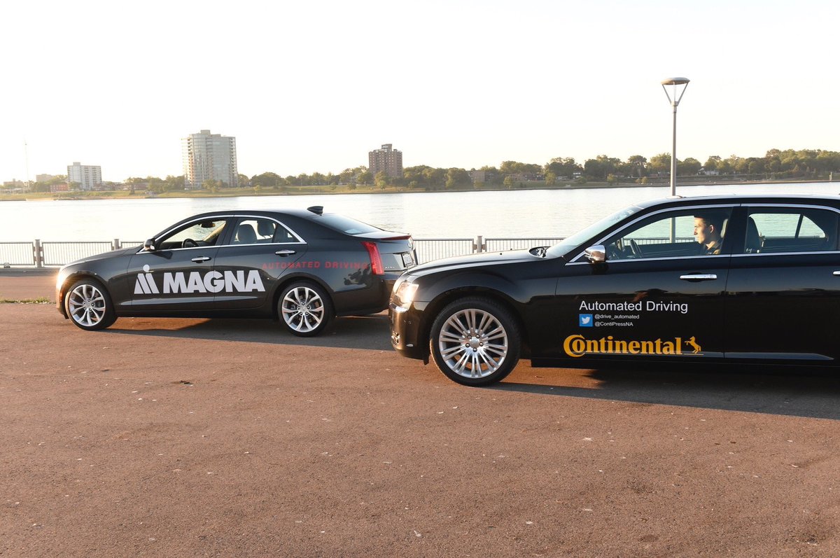 michiganofme's tweet image. .@ContiPressNA and @MagnaInt are making history with an international automated drive from Windsor to Traverse City: #Automated2TC