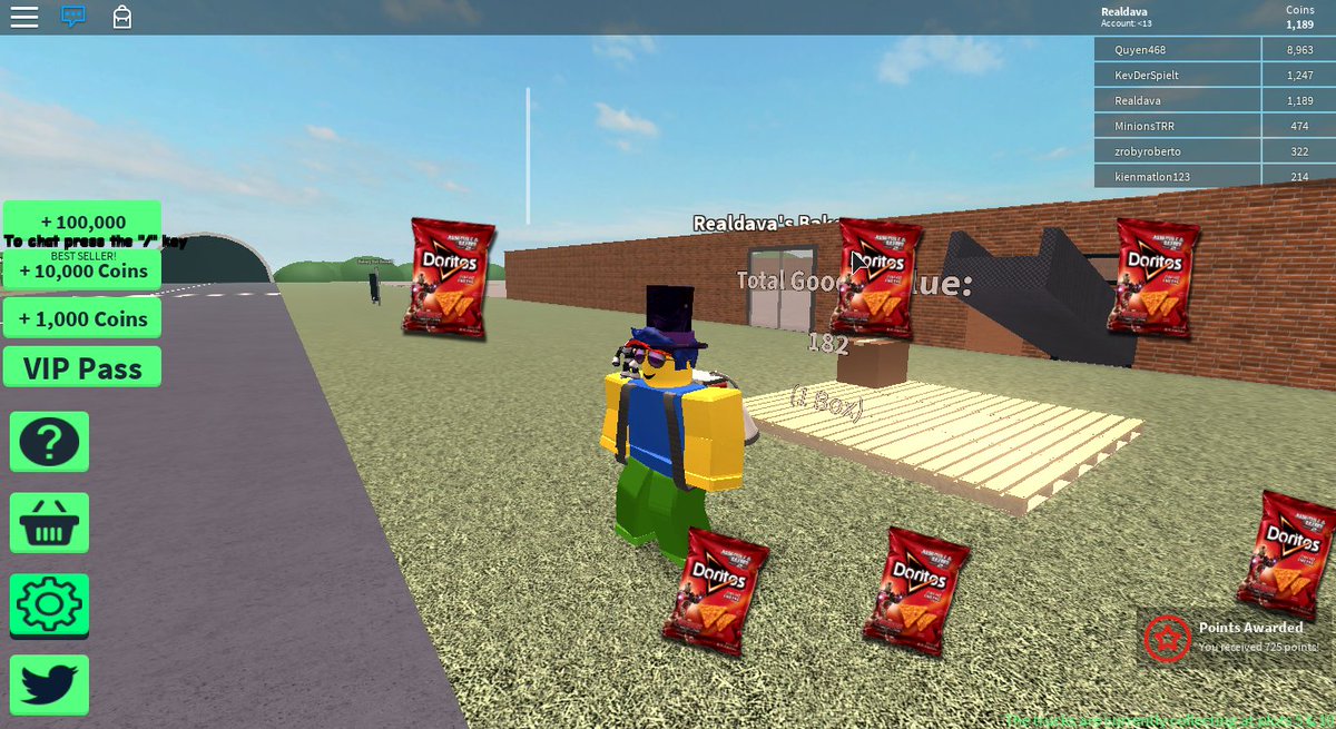 Codes for bakery tycoon in roblox