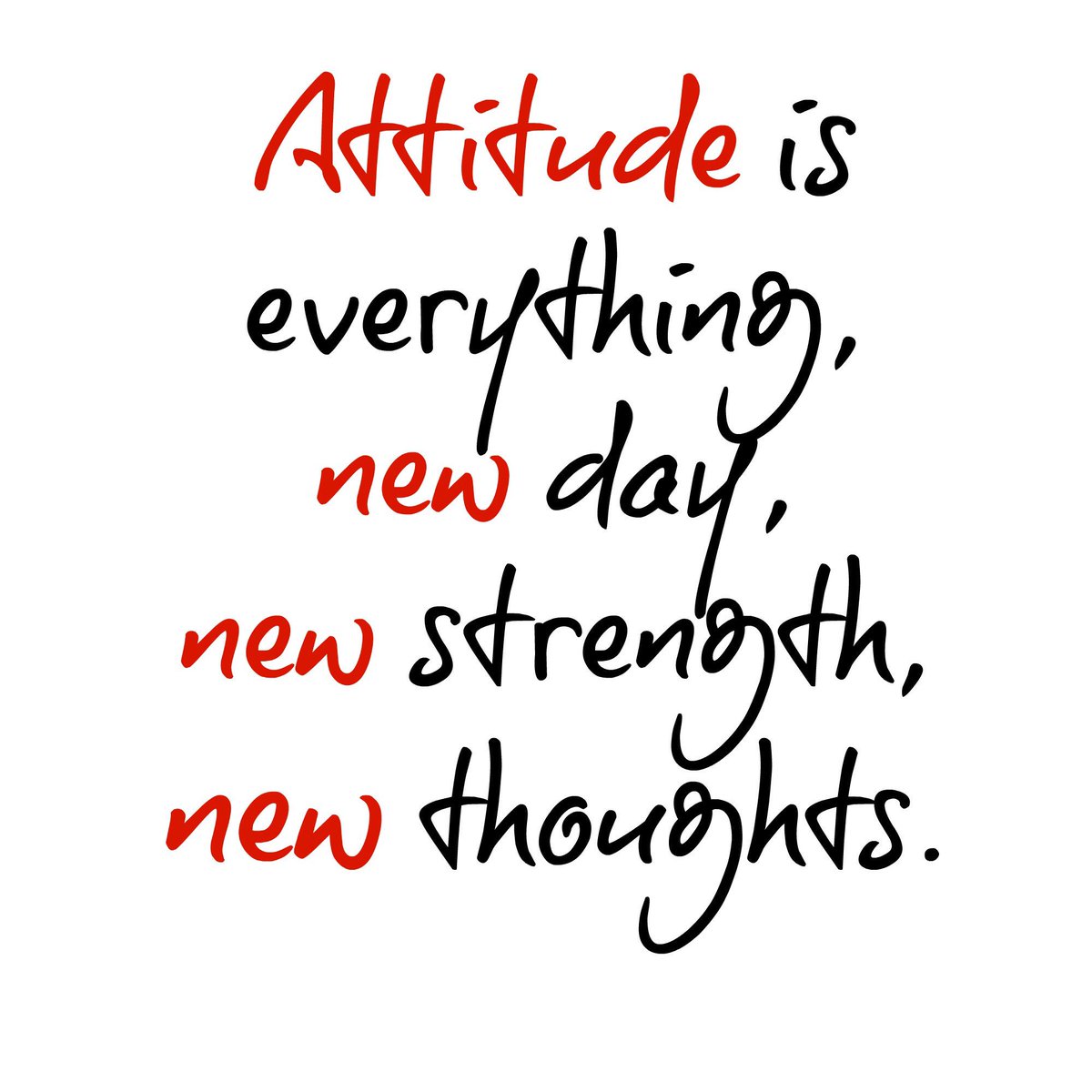[ La actitud lo es todo; nuevo día, nuevas fuerzas, nuevos pensamientos. ] 🙌 #LetsWork