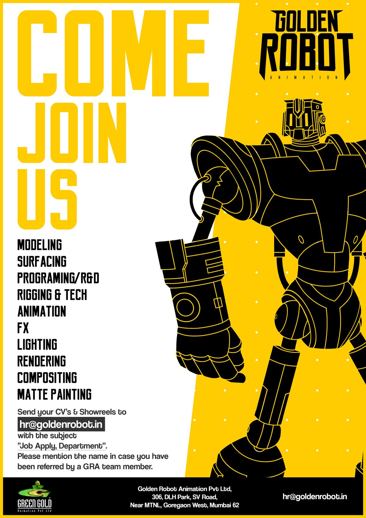 Golden Robot Animation on Twitter: Golden Robot Animation on Twitter: