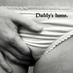 come and get it then Daddy im all wet for you