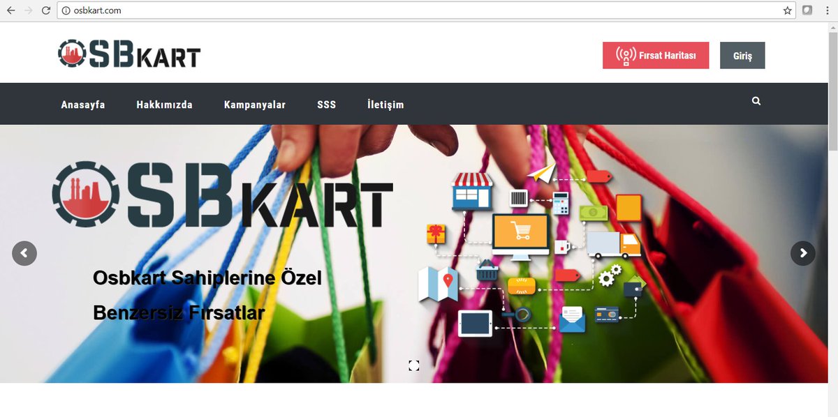 OSBKart ile seçkin markaların sunduğu ayrıcalıklar dünyasına davetlisiniz.  Ayrıcalıklar için osbkart.com adresine bekliyoruz.