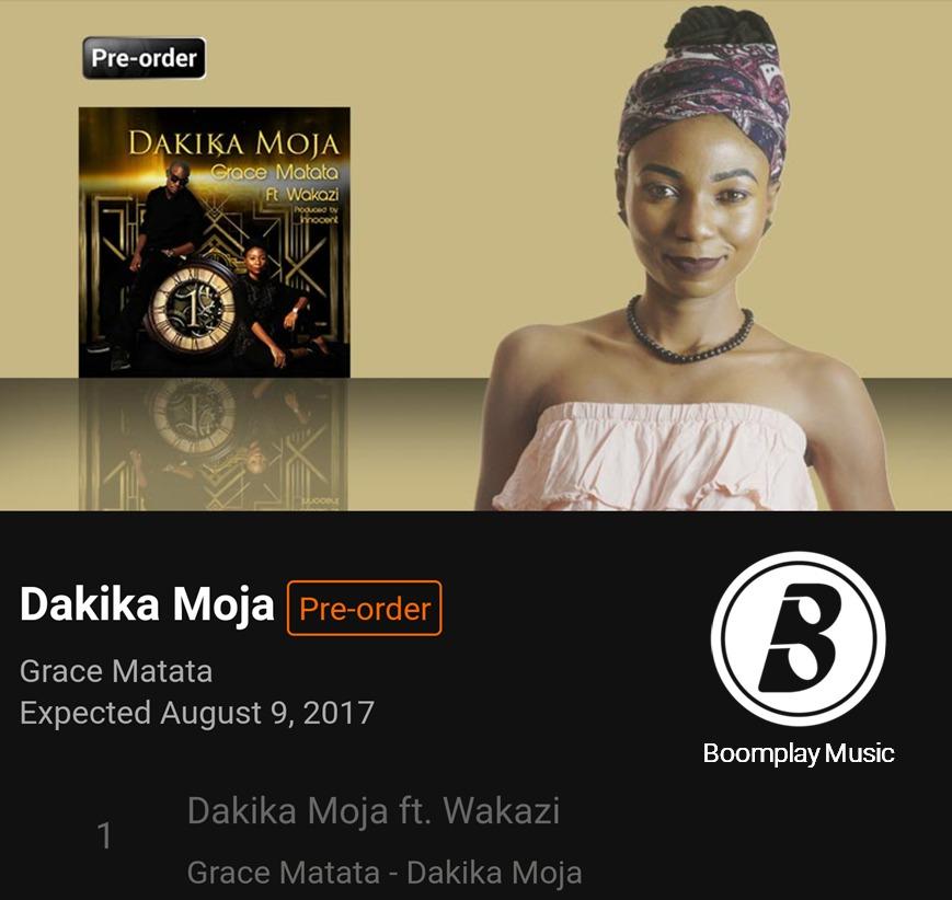 MatataGrace's tweet photo. My new single #DakikaMoja ft @Wakazi will be out soon. Pre-order on @boomplaymusic_TZ  cc: @africori @panamusiq https://t.co/qjdrB7Rh7C