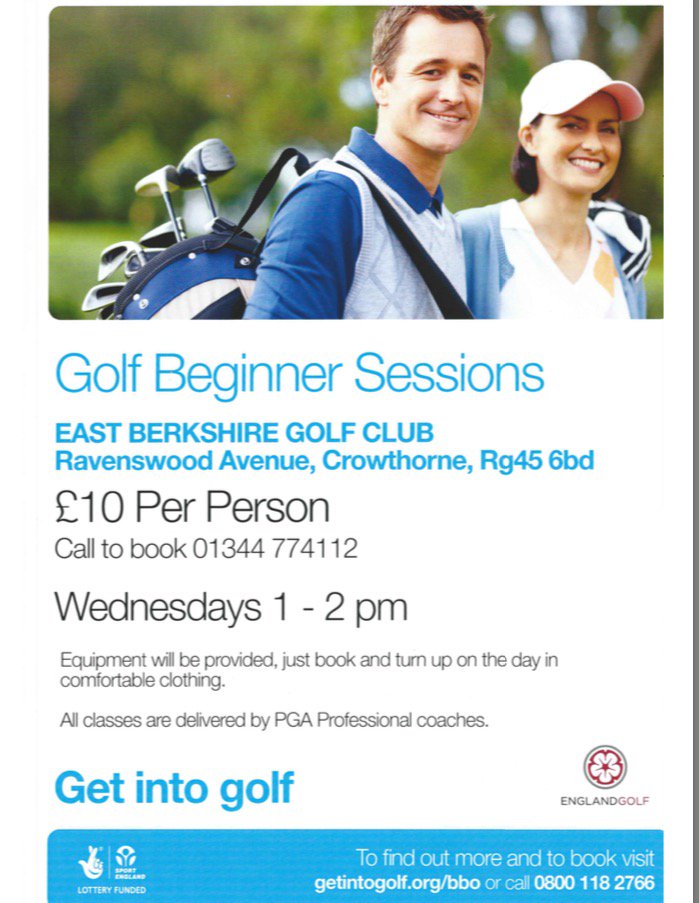 Did you know, each Wednesday <a href="/PaulNewmanPGA/">Paul Newman</a> runs beginner coaching sessions that are open to all? Come along and give it a try #getintogolf