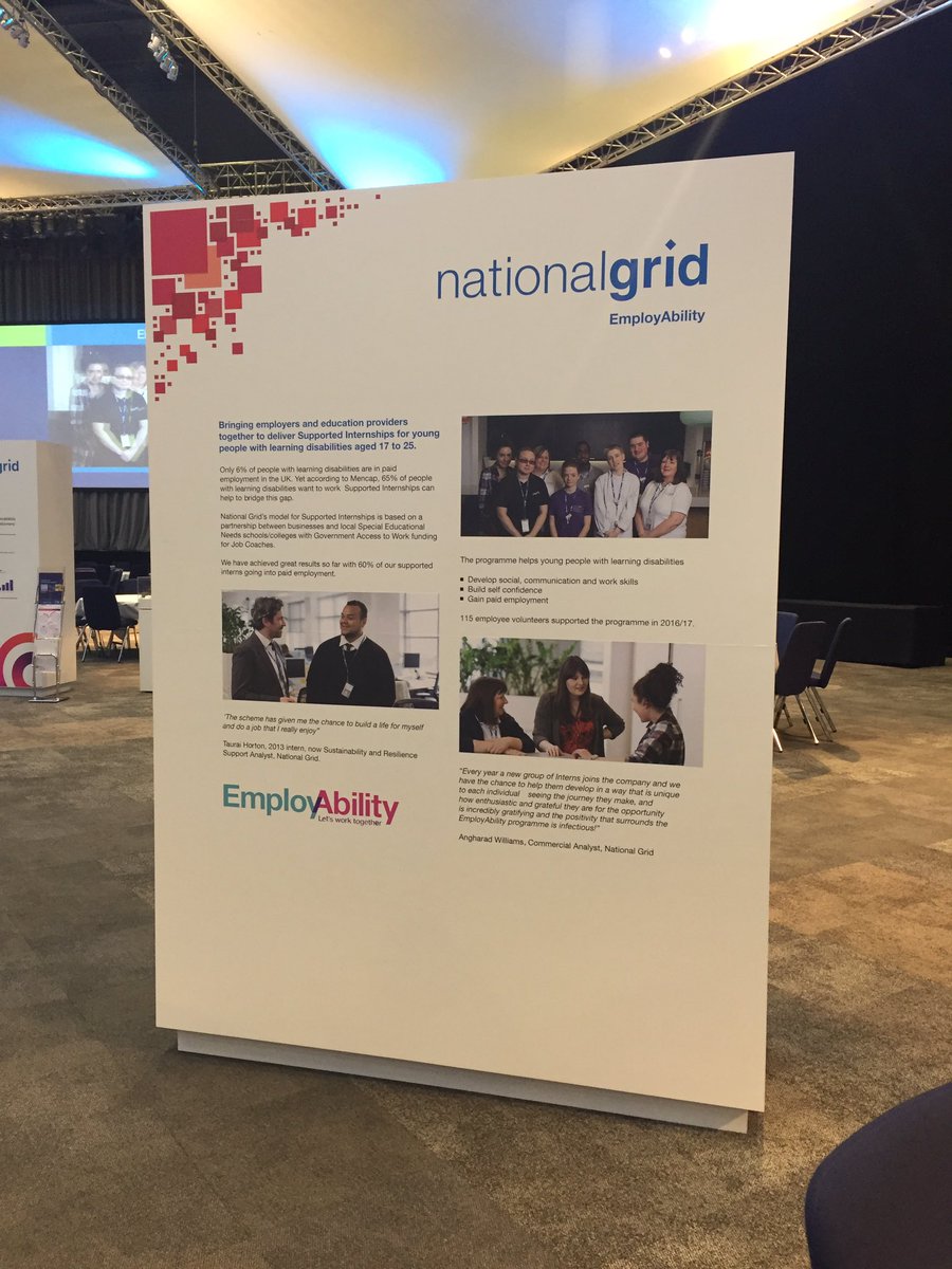 EasterbrookBeck's tweet photo. At the ICC today talking to @nationalgriduk shareholders about #employabilityletsworktogether https://t.co/b5sq4eKXY9