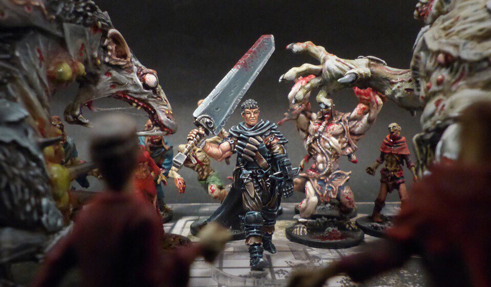 Danowka's tweet photo. @Hakusensha @hakusenshashop I would really love to create Berserk miniatures. Is the any chance somebody can contact me in English? https://t.co/HQrrwIOfEZ