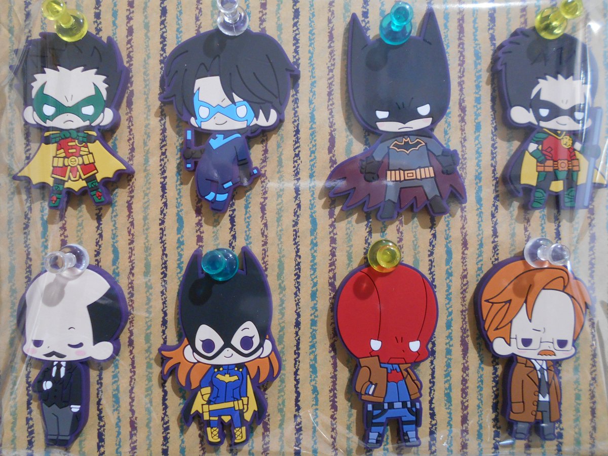 コトブキヤ バットマン ファミリー ラバーストラップ アニメグッズ