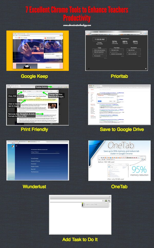 ACLjohn's tweet image. #FACEandS #ITT #ChromeTools - A Collection of Handy  Chrome Tools to Enhance Teachers Productivity buff.ly/2vUGmuA