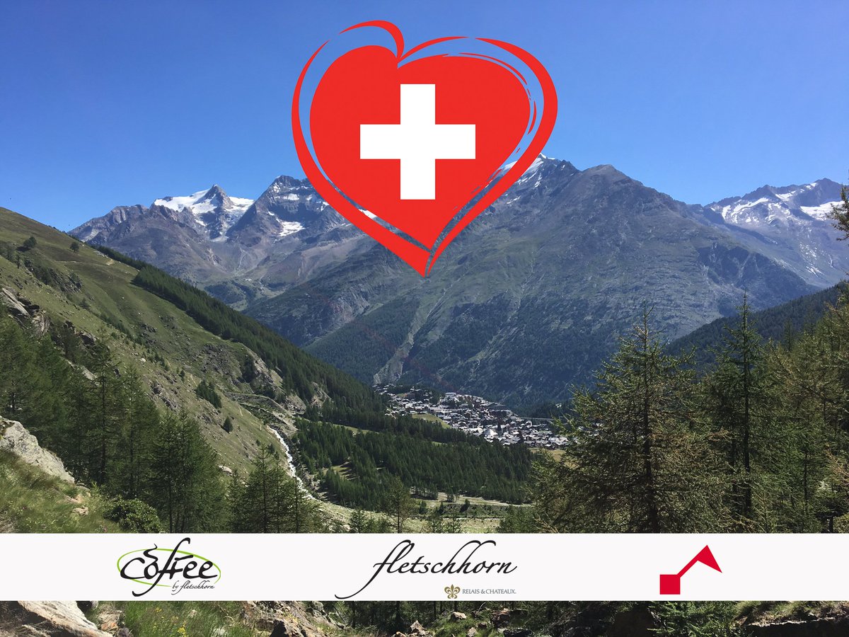 12inchCofFee's tweet photo. Wir in Saas-Fee wünschen allen einen wunderbaren 1. August! #schweiz #saasfee #wallis #fletschhorn #spielboden #coffeesaasfee https://t.co/JLAwsjshc8