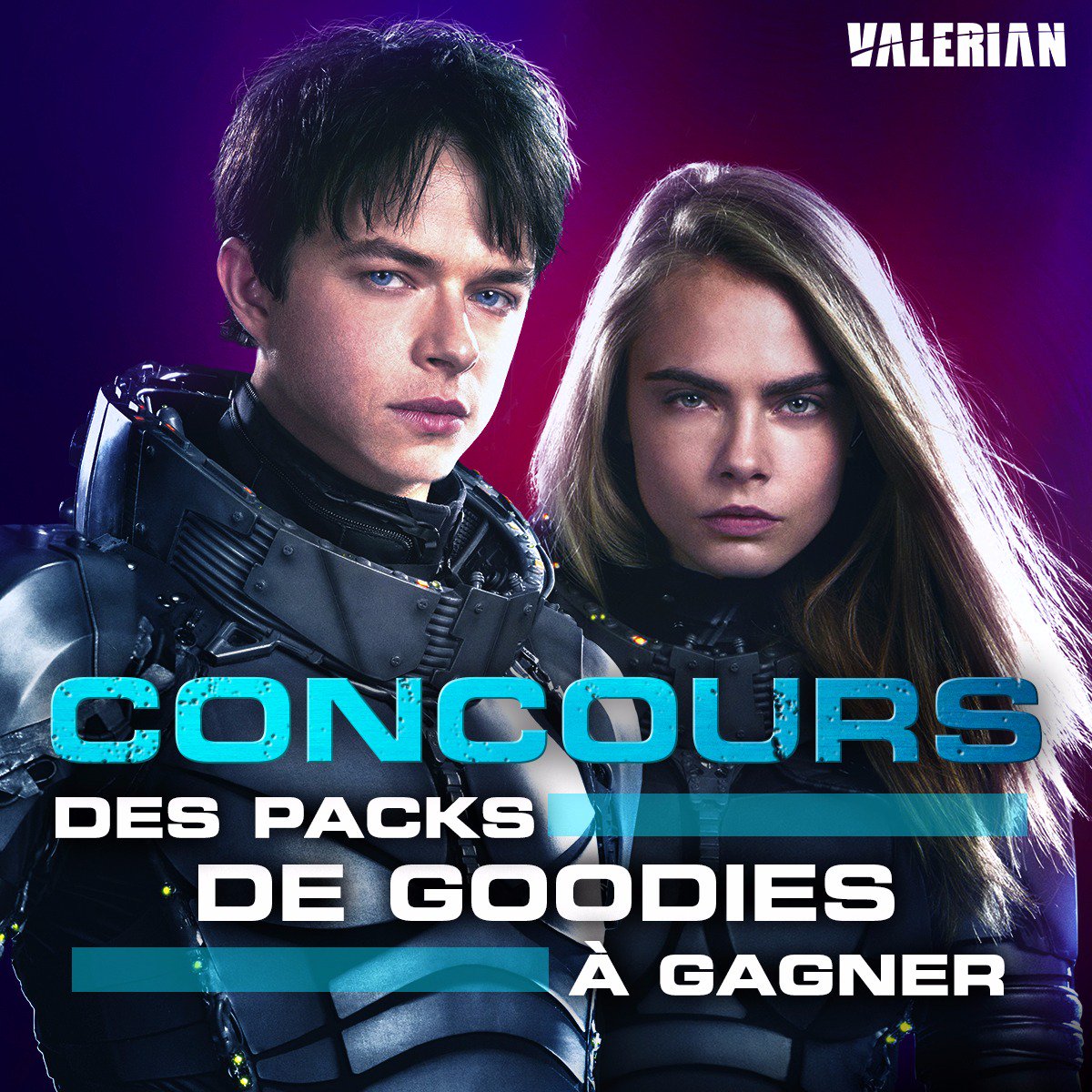 EuropaCorp's tweet photo. RT &amp; Follow @Europacorp pour tenter de gagner un pack de goodies (carnet, tote bag, casquette, affiche, CD, mug) du film #VALERIAN https://t.co/8vXPkou0ui