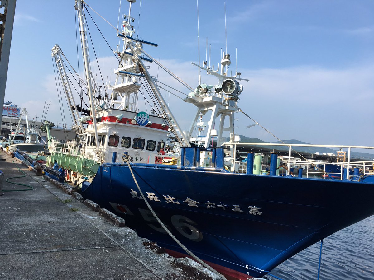 utdtky0905's tweet photo. 久しぶりに枕崎入港！
水揚げ、氷積み終わって7時出港！
金比羅おってかい
翔也兄、あき、将悟兄ちゃん
伊吹、かいと、大輝兄ちゃんやら
地元んもんに会えて元気もろた😎！！
クソあちぃけんど後10日気合いじゃー！
漁師の皆さん頑張りましょうかい！！ https://t.co/WCKCO4loXD