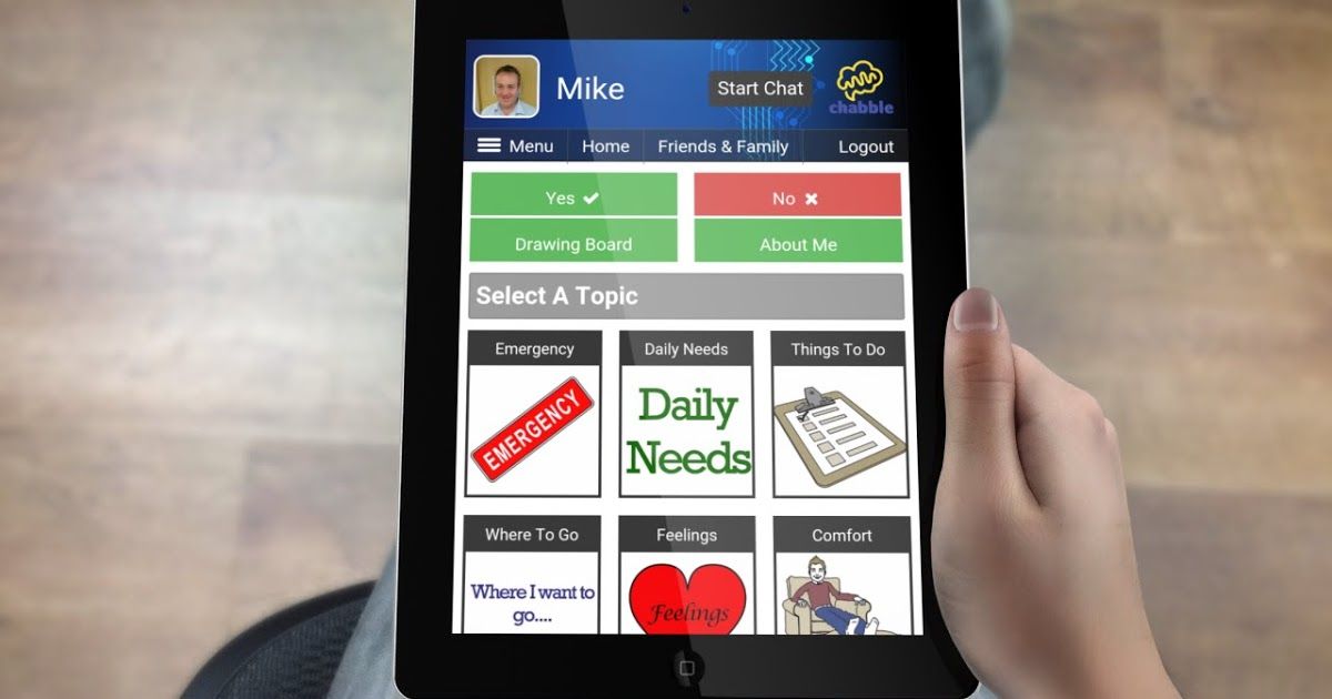 NucleusExpo's tweet photo. .@ChabbleApp has introduced the new product #Chabblet for use in social care sectors. We love new #tech!Check it out https://t.co/34g90Gftih https://t.co/OafcP3N8rB