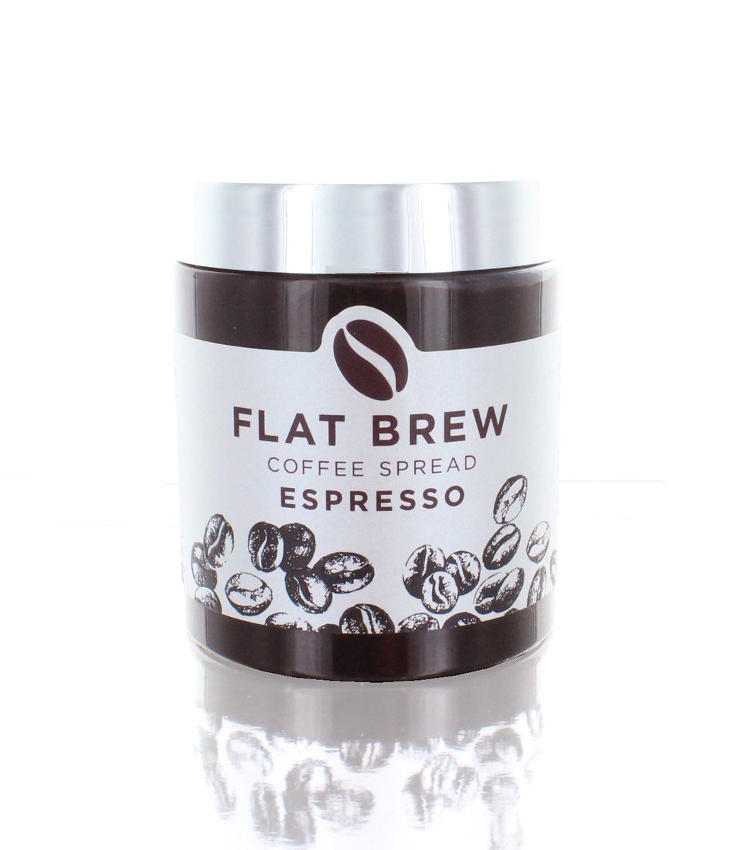 Flat_Brew's tweet photo. Monday pick-me-up? Our award winning espresso spread does it deliciously https://t.co/60GNKo8aFY