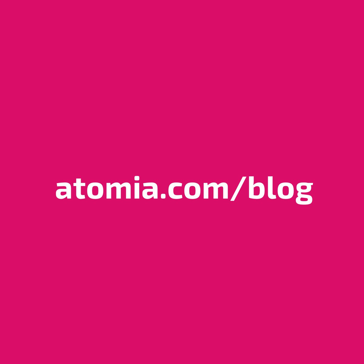 Atomia AB tweet media