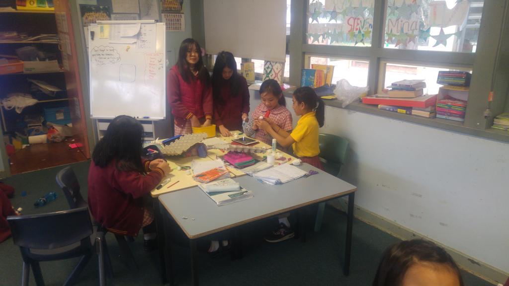 4C designing and building containers to slow ice melting. Loving the hands of aspects of STEAM @MarkDiamondLPS <a href="/LansvalePS/">Lansvale PS</a>