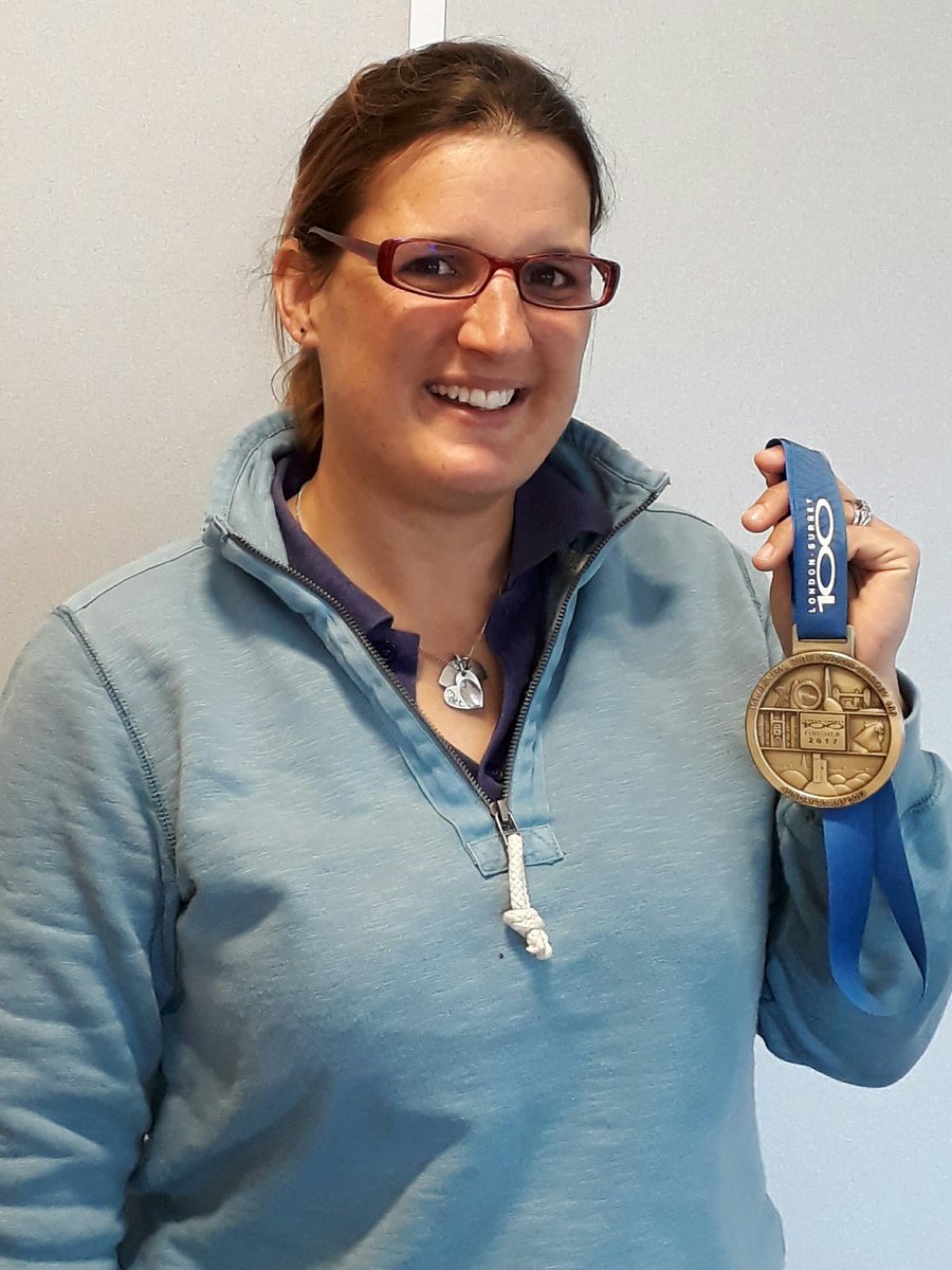 RDAnational's tweet photo. She did it!!! Massive congratulations RDA Katy for completing @RideLondon yesterday #proud @WaverheadTed 😃 https://t.co/8Twdv6tjA9