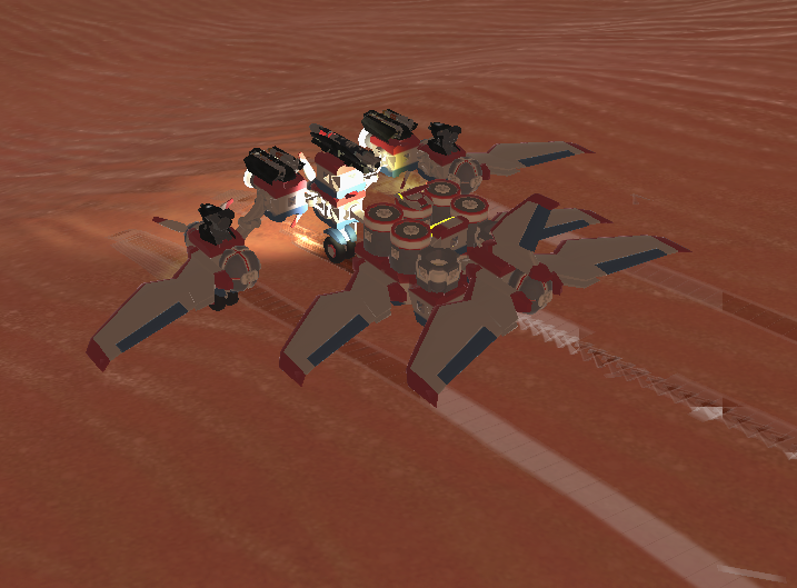 Ech2016's tweet photo. This is Assault Bird. I made it in TerraTech! Missile launchers for air-to-air/ground doom https://t.co/NFOyMk5Tkv #MyTerraTech https://t.co/DeX9vPmWPC