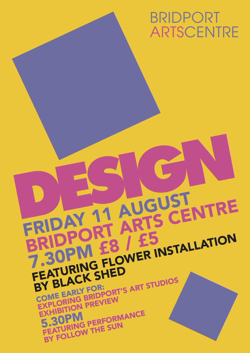BridportOS's tweet image. Bridport Open Studios 2017 celebrations kick off with #exhibition launch @BridportArts Fri 11th Aug 5:30 followed by @DesignTheBand gig 7:30