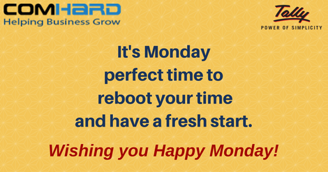 ComhardBusiness's tweet photo. Reboot Your Energy &amp; Begin your day with a Fresh start
#Comhard #Wiishes #HappyMonday #MondayMotivation https://t.co/ibUmPZO4rn