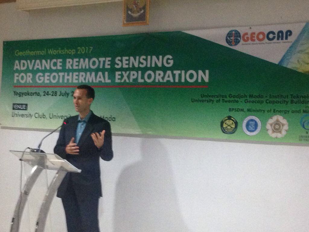 Tia_den_Hartog's tweet image. Last Friday, the 2nd training on Advanced Remote Sensing for Geothermal Exploration came to an end. #geothermal #geocap An impression: