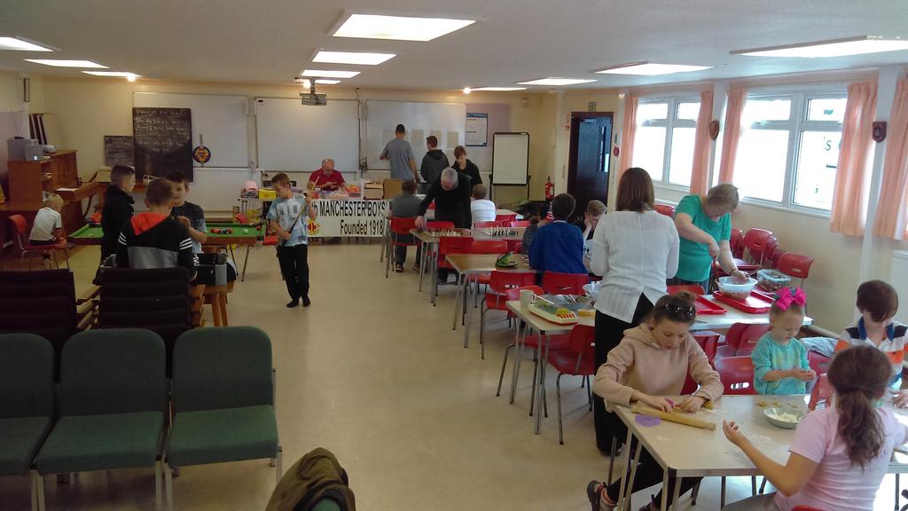 Some pictures of today's activities,indoor game's and cake making