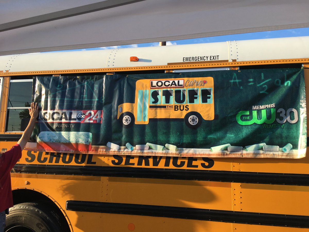 JamieMcGriffTV's tweet photo. Help #LocalCares #Local24 #stuffthebus π π π for kids to get much needed school supplies! Swing by Lit Jr at 1665 Winchester Dr to donate! https://t.co/0U5LF16xUo