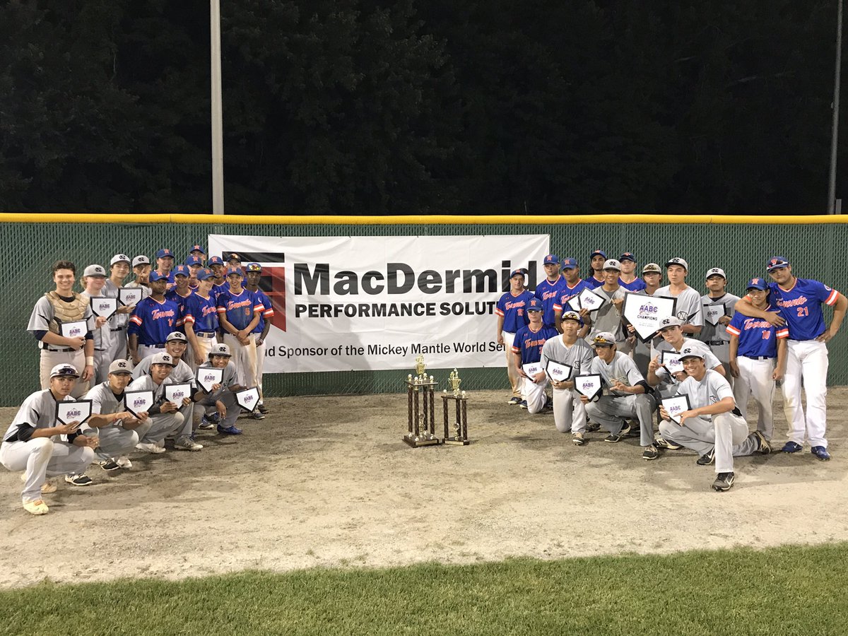MmwsSocial's tweet photo. Thank you MacDermid Performance Solutions for your tremendous support of the Mickey Mantle World Series! #MMWS17 https://t.co/GUInSnnEgU