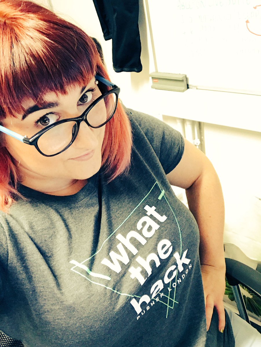 RedRoxProjects's tweet photo. I love it when a company gets a "fitted" shirt just right! @pusher the new tees are π―π#perfectfit #womenintech #techshirts ππ https://t.co/SWtNzWYprY
