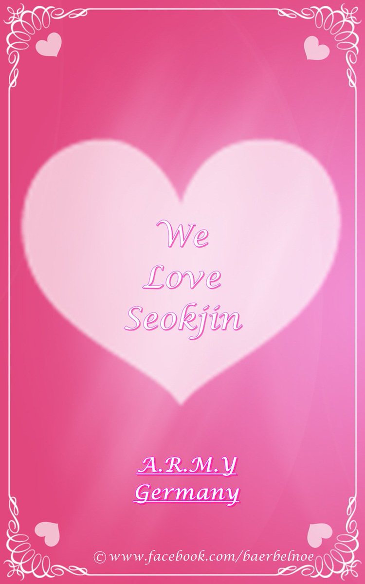 britt_no's tweet photo. @BTS_twt  #HeartsForJinDay 
We love Seokjin 💖❣️💕💞💗❤️ https://t.co/snADY4F0YX