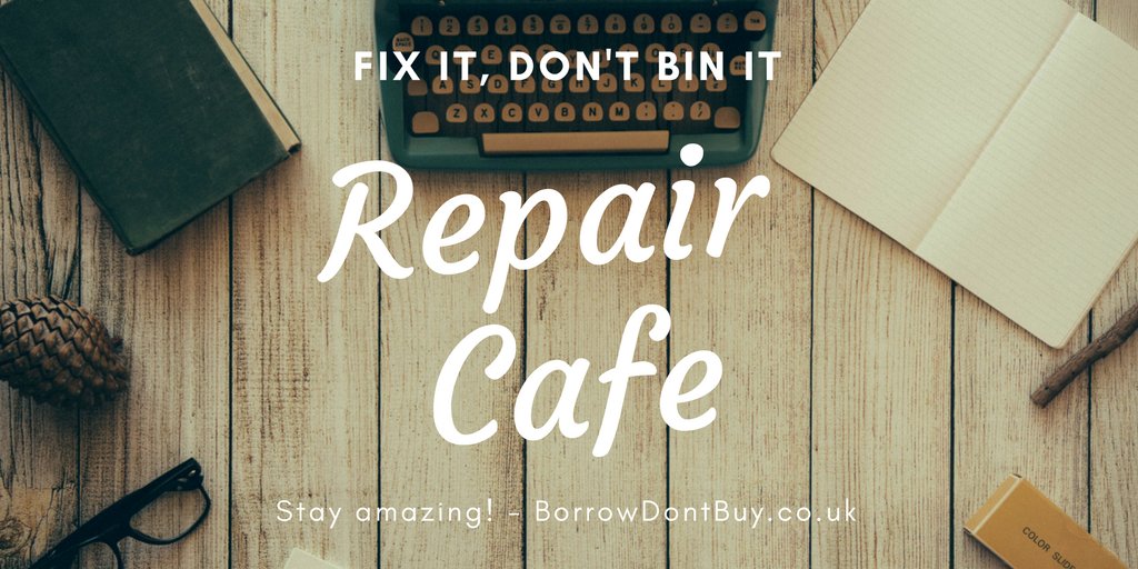 exploremesh's tweet image. Got broken stuff you want to fix? Our next Repair Cafe is this Saturday! Sign up here: buff.ly/2tW3PhA #RepairCafe #BorrowDontBuy