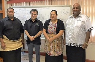 PIDF01's tweet photo. Thank you #Tonga Ministry of Strategic Planning for our meeting this morning for the PIDF-Tonga #NSDB consultations workshop tomorrow. https://t.co/eNhfEZj8dQ