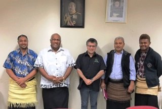 PIDF01's tweet photo. Mālō ‘aupito Ministry of Climate Change #Tonga for the opportunity to brief on #NSDB & the important contribution your Ministry can make https://t.co/hEsoqG3E5P