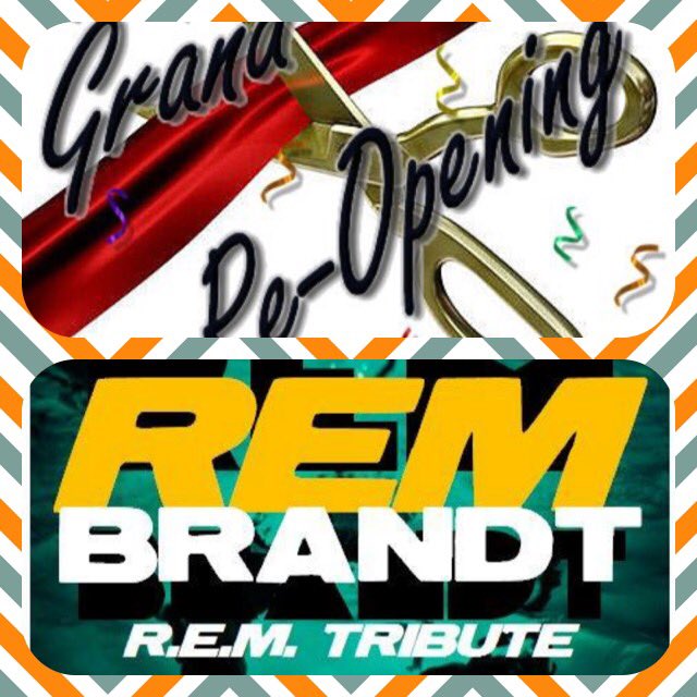 Robinhoodsholin's tweet photo. This Friday reopening from 7pm! R.E.M. Tribute and supporting #wave1000faces  see you all there!! 🙂🍻🙂🍻 https://t.co/5frxDkVnNa