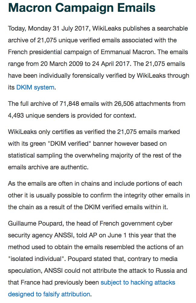 WikiLeaks on Twitter
