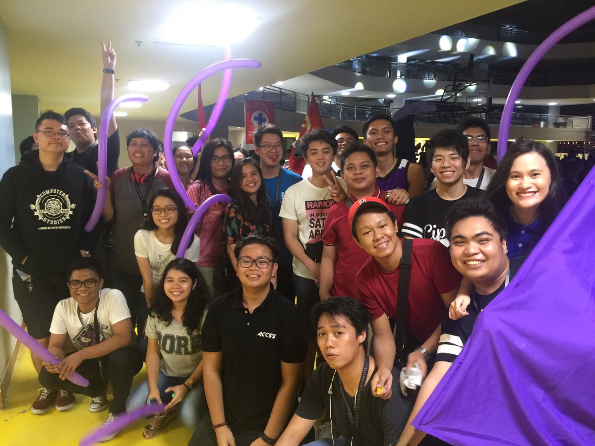 addu_cs's tweet image. Better late than never! Thank you for all those who had come last Saturday to support our cluster 💜 #CSBendTheColors #CodeBlooded