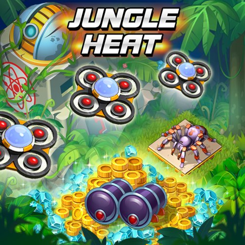 JungleHeatGame's tweet photo. Enjoy the new update: 
📱 Android: https://t.co/o4XBPzeXYe 
📱 iOS: https://t.co/b4Ei3L6Z7M https://t.co/T9cXHvpBML