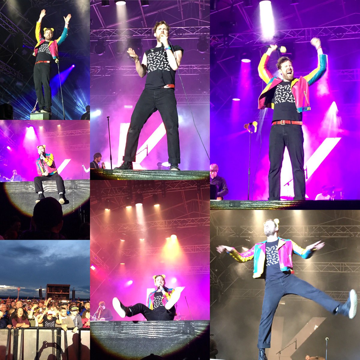 dupefouhy's tweet photo. omg whatcanisay @KaiserChiefs  closing #carfest2017 justwow❤️ https://t.co/cgW7al3YSh