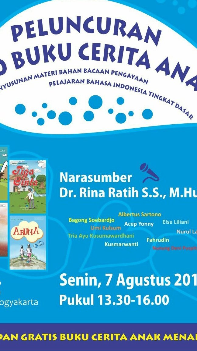 Dimulai daru satu. 😍😍😍 peluncuran buku cerita anak.