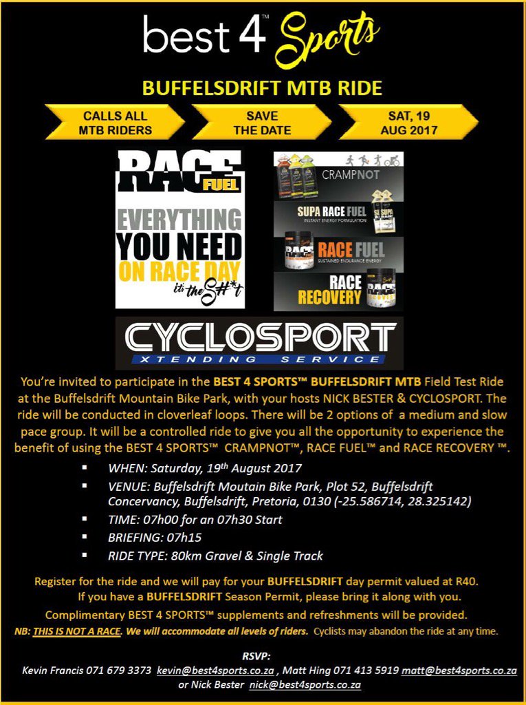 buffelsdrift mtb race