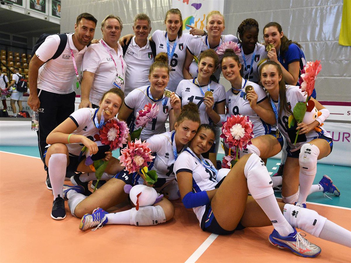 CEVolleyball's tweet photo. The future appears to be bright for @Federvolley after double Gold at #eyofgyor2017 - read more here: https://t.co/0gT9bXfDa6 https://t.co/0dmwFQe7vu
