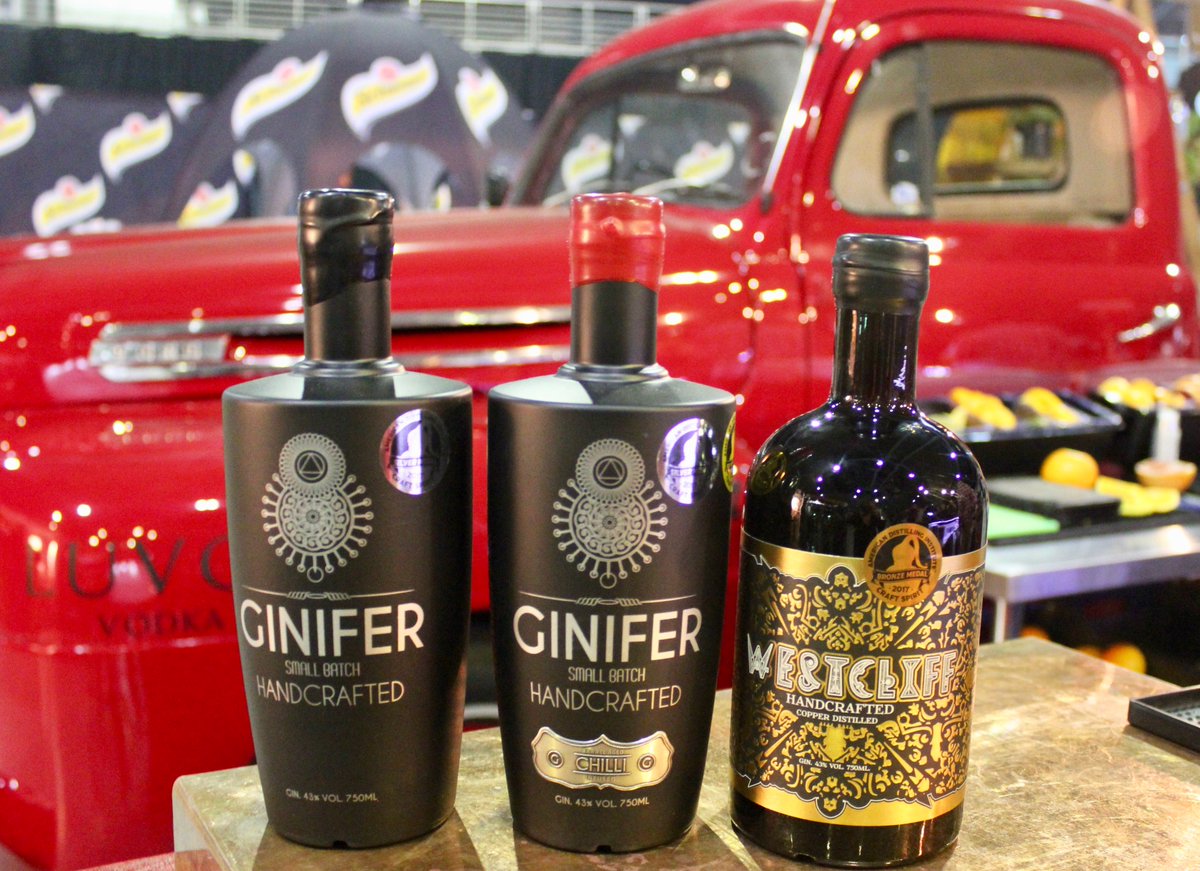 LaurasWorldza's tweet photo. When @GiniferGin &amp; @WestcliffGin get together at @goodfoodSA .. its delicious!  #GFWS #GFWS2017 #LaurasWorld #GiniferGin #WestcliffGin https://t.co/mJ1ODO7F2v