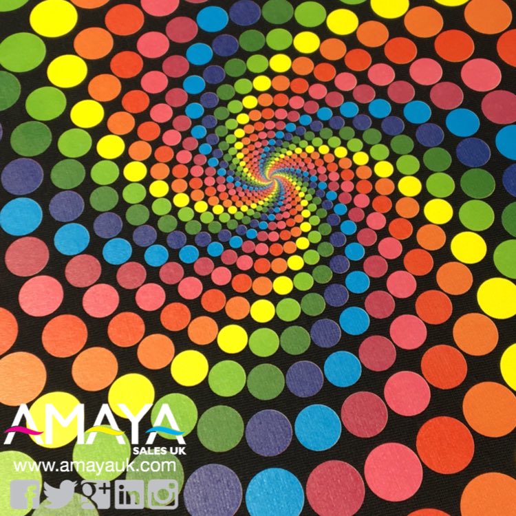 amaya_uk's tweet photo. Look at our bright colours printed on our new Oki Pro8432 white toner printer using our Transfer Rip software and #Forevertransfer papers 🔥 https://t.co/J5hudr0TX0